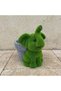 Mgo Green Elephant Planter 25.5X20X24.5Cm, Playful Elephan