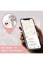 غطاء سيليكون لجهاز AirTag 2/1، عبوة من قطعتين مع سلسلة مفاتيح، باللون الوردي - 6