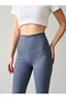 Women's Double Pack High Waist Gathering and Shaping Diver Leggings - 4