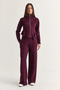 Women's Plum Flywheel Detailed Cardigan Ribbed Trousers Modal Pique Set 604 60286554 - 3