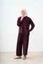Women's Stone Detail Set Plum - 2