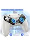 LED Wireless Controller for PS5, Compatible with PS5 Pro/Slim/PC, Dual Vibration, Macro/Turbo Functi - 5