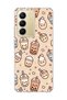 Realme C75 Compatible Cute Bubble Tea Printed Transparent Phone Case