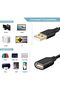 USB 2.0 Extension Cable (10ft/3m, Black) - 4