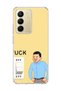 Realme C75 Compatible Comic Man Yellow Printed Transparent Phone Case
