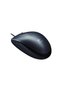 M100 Wired Optical Mouse, USB, 1000 DPI, Black - 3