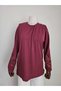 Women's Lycra Winter Knitwear for Middle Age and Above, Mother's Combed Cotton Blouse, New Season, Embroidered Sleeves, Twisted Pattern, Elastic Sleeves - 6