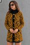 Women's Leopard Patterned Cardigan - Tan