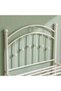 Bella Curve 90x200 Metal Single Bed-White - 4