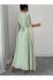 Rochie maxi, verde - 2
