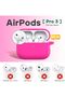 غطاء AirPods Pro 3 (2025) من السيليكون الناعم - وردي زهري - 2