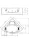 Phantom Shattaf Nylon Hose Set - White Brass Shattaf with 3-Yea - 4