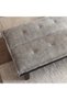 Manolo Fabric Sofabed | Convertible Sleeping Sofa Bed | Comfortable Living Room Furniture L 165 xW 80 xH 73 cm - Grey - 4