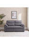 Balmond 3 Seater Fabric Sofabed I Convertible Two Seat Sleeping Sofa Bed I Modern Design Living Room Furniture L 172 x W 100 x H 88 cm - Grey Grey - 2