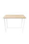 Paloz 1+2 High Dining Table Set - Stylish Sonoma Oak/White - 5