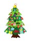 Christmas Tree - 95X65 cm Felt Puzzle Decorated DIY Wall Ornament and Children's Activity Tree