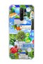 Redmi 9 Compatible Green Nature Desktop Printed Transparent Phone Case
