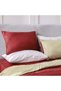 Urbane Reversible 4-Piece King Comforter Set All Season Ultra Soft Fluffy Lightweight Microfiber Bedding Set Maroon 230 x 260 cm