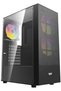 A290 computer case + 3 fans (black)