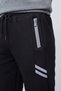 3-Stripe Sweatpants with Zippered Pockets and Tie Waist - 3