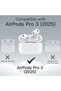 حافظة حماية شفافة لسماعات AirPods Pro 3، باللون الأخضر - 2