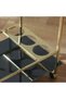 Jumana Serving Trolley Metal Frame Stylish Rolling Bar Car - 3