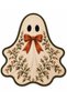 Eta Ghost Pattern Modern Woven Base Decorative Carpet Eta4407 - 3