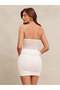 Rochie mini, alb - 2