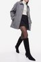 Bally Black Suede Genuine Leather Women's Short Heeled Boots - 3