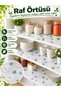 Yellow Daisy Gonca Leaf Design Non-Slip Shelf Liner Roll - Drawer Mat for Kitchen, Refrigerator & Cabinets. - 5
