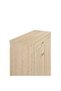 Pluto 2 Door & 1 Drawer Shoe Cabinet For 12 Pairs - Oslo O - 4