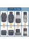 Foldable Backpack Lightweight Packable 25 L, Small Hiking Daypack - 6