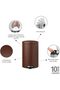 - NewIcon 20L Pedal Bin - Medium Kitchen Bin - Soft-Close Lid - Lightweight Pedal - Removable Inner - 2