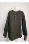 Women's Lycra Winter Knitwear for Middle Age and Above, Mother's Combed Cotton Blouse, New Season, Buttoned, Twisted Pattern, Elastic Sleeves