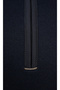 Men's Regular Fit Wool Half-Zip Silk Blend Ribbed Detailed Long Sleeve Navy Blue Sweater - 4