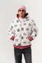 Revershell Reversible Zippered Hooded Plush Men's Coat