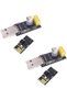 2 زوج من وحدة ESP8266 ESP-01 التسلسلية مع محول USB إلى ESP8266