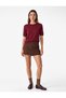 Viscose Regular Fit Short Sleeve Crew Neck Knitwear Sweater - 3