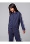 Lcw Kids Navy Blue Shirt Collar Girls' Tracksuit Set - 2