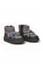 Waterproof Rubber Sole Accessory Lace-Up Stylish Black Unisex Children's Boots Phita P - 4