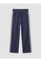 Lcw Kids Navy Blue Shirt Collar Girls' Tracksuit Set - 7
