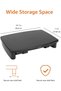 Height Adjustable Monitor Stand Riser with Storage Organizer, 3-Level Stackable Design, Durable ABS - 4