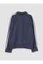 Lcw Kids Navy Blue Shirt Collar Girls' Tracksuit Set - 6