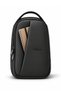 Black Faux Leather 3-Compartment Crossbody Waist and Shoulder Bag - 5