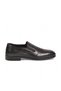 Orthopedic Heel Gel Supported Side Elastic Rubber Sole Black Genuine Leather Men's Classic Shoes 4Y8864-2536 - 2