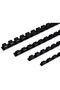 Plastic Binding Combs, 21-Ring, 6mm, 90-Sheet Capacity, A4, Black