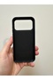 iPhone 17 Pro&18 Pro Compatible Magsafe Supported Suede Inside Launch Silicone Case with Camera Protection and Lens Protection Black - 2
