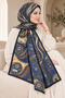 Patterned Soft Shawl - 080 - 3