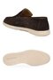 Lightweight Comfortable Stylish Espadrille Brown Genuine Leather Men's Casual Loafer Shoes 6K020-217 - 5