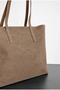Mara Suede Shopper Bag - Shoulder Bag - 3